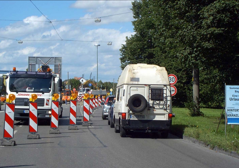 Augsburg, ­KP Neuburger-/Hans Böcklerstr.